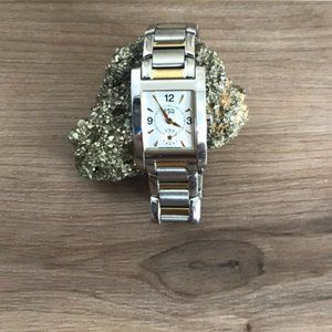 ESQ Gold and Silver Vintage Chain Link Watch!!